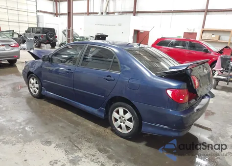 2003 Toyota Corolla S from USA, damaged, VIN 1NXBR32E43Z043516